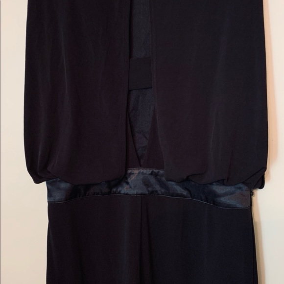 Cache black sleeveless Evening Dress with embellishments at waist Size 6 - Picture 2 of 8